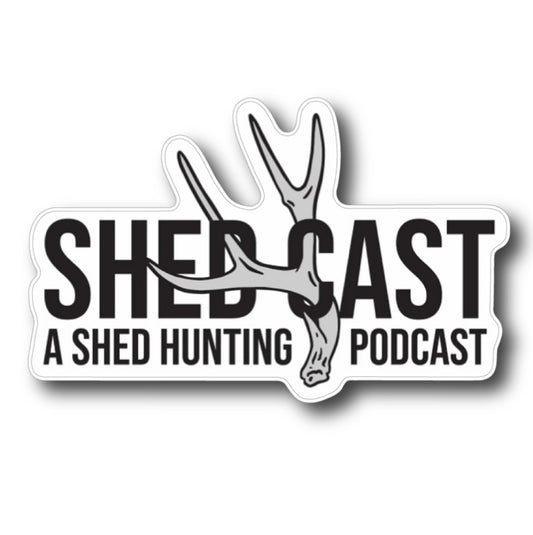 Sticker: Shed Cast Logo 3”
